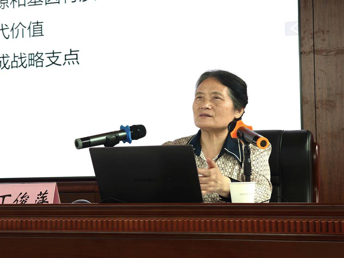 武漢大學(xué)馬克思主義學(xué)院教授丁俊萍（湖北日報全媒記者曹雯/攝）